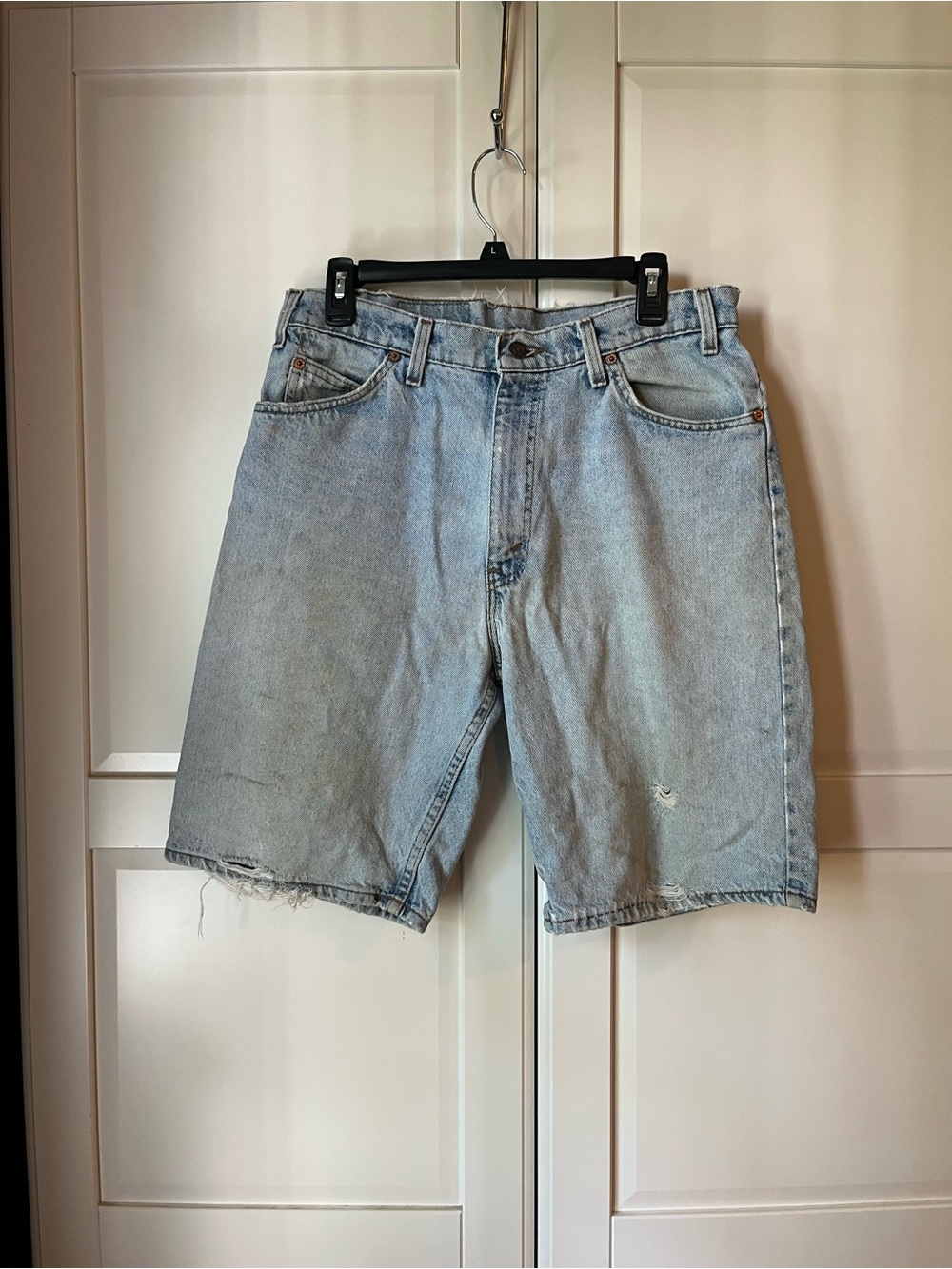 Levi's Men's Light Wash vintage Denim Shorts